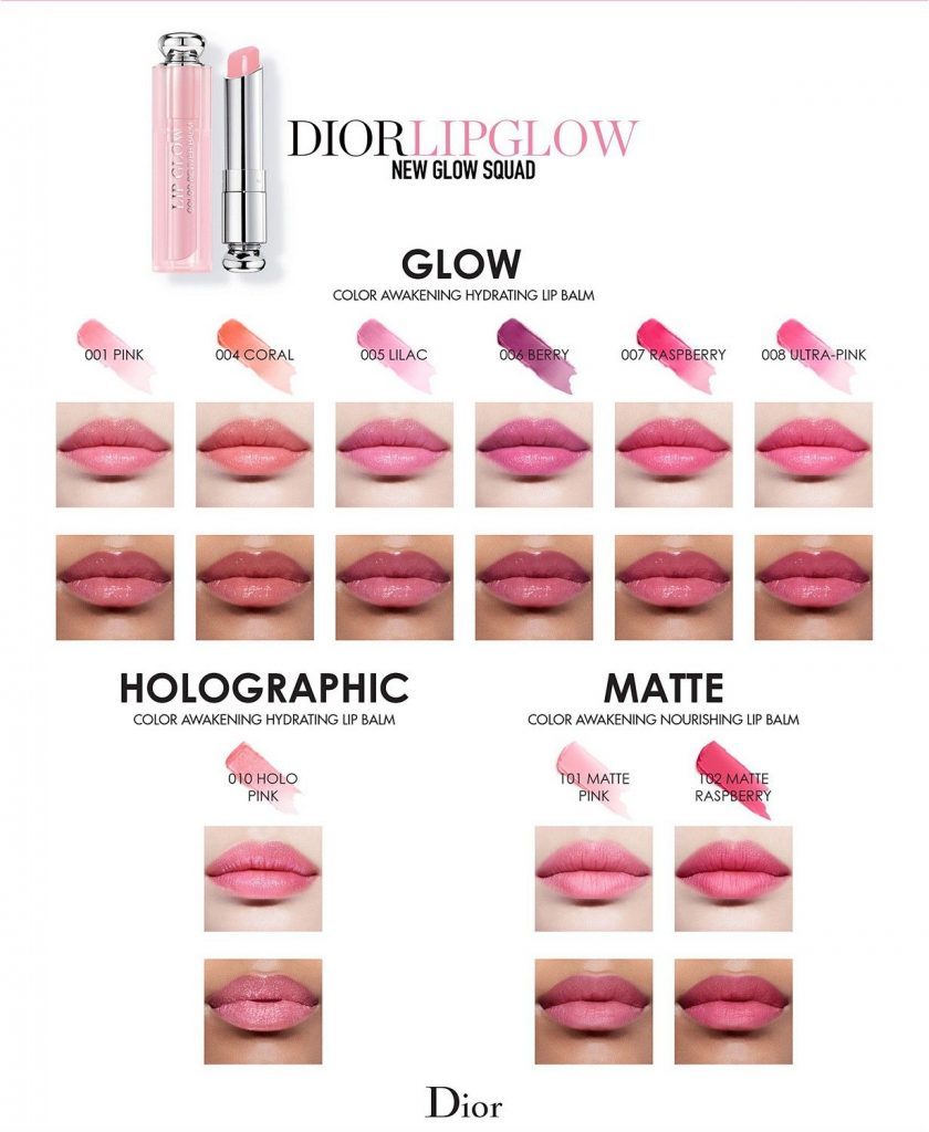 Tổng hợp và review 6 dòng son dưỡng Dior mới nhất tốt nhất hiện nay