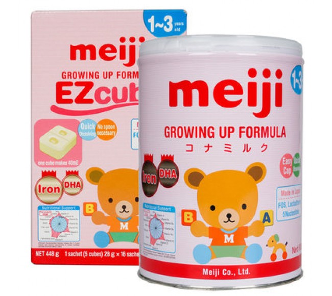 sữa Meiji Growing Up Formula giúp phát triển chiều cao và trí não
