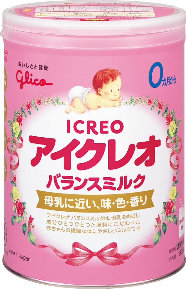 Sữa Glico Icreo Nhật giúp phát triển chiều cao và trí não