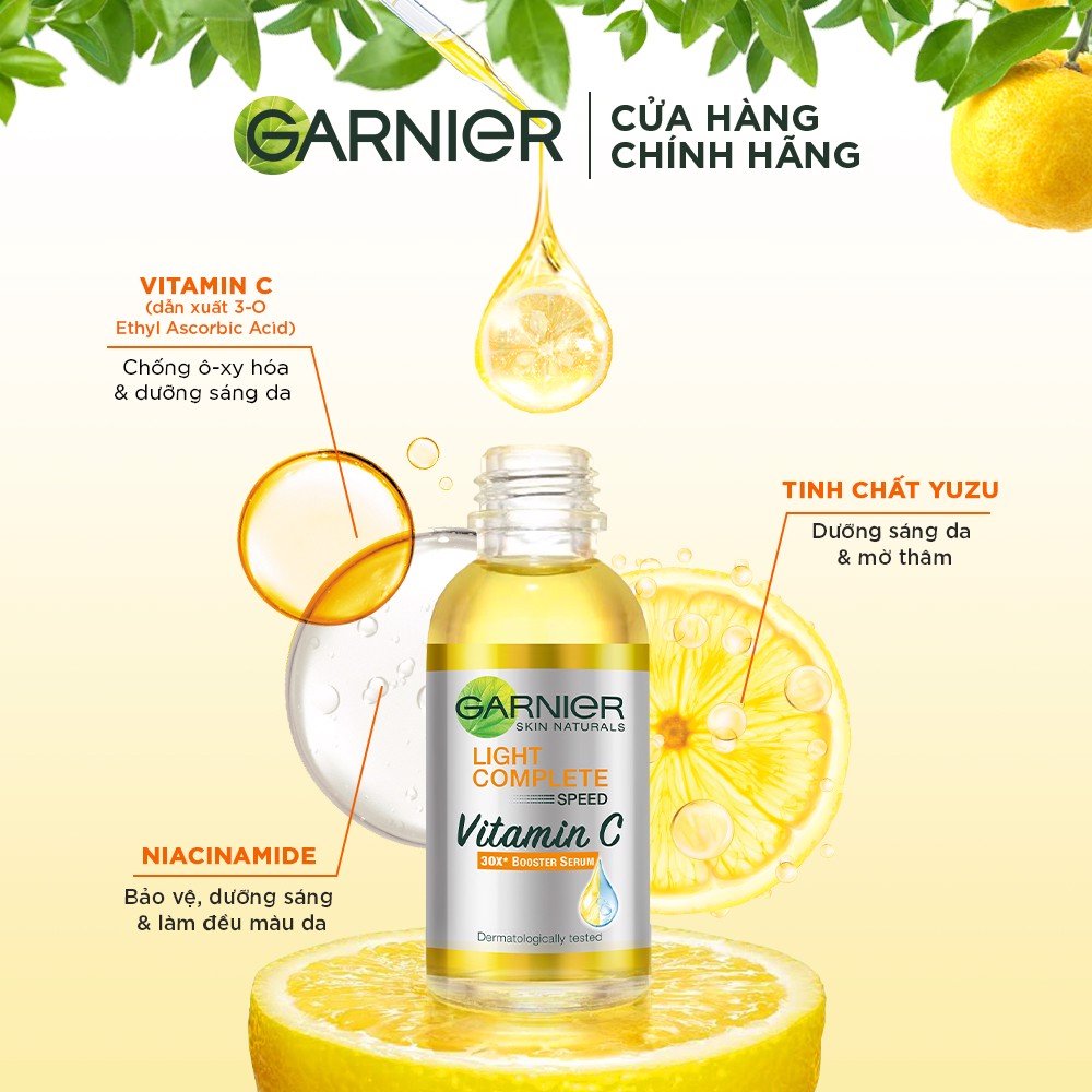 giá tiền  serum Garnier vitamin C