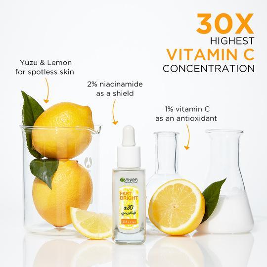 serum Garnier vitamin C với niacinamide