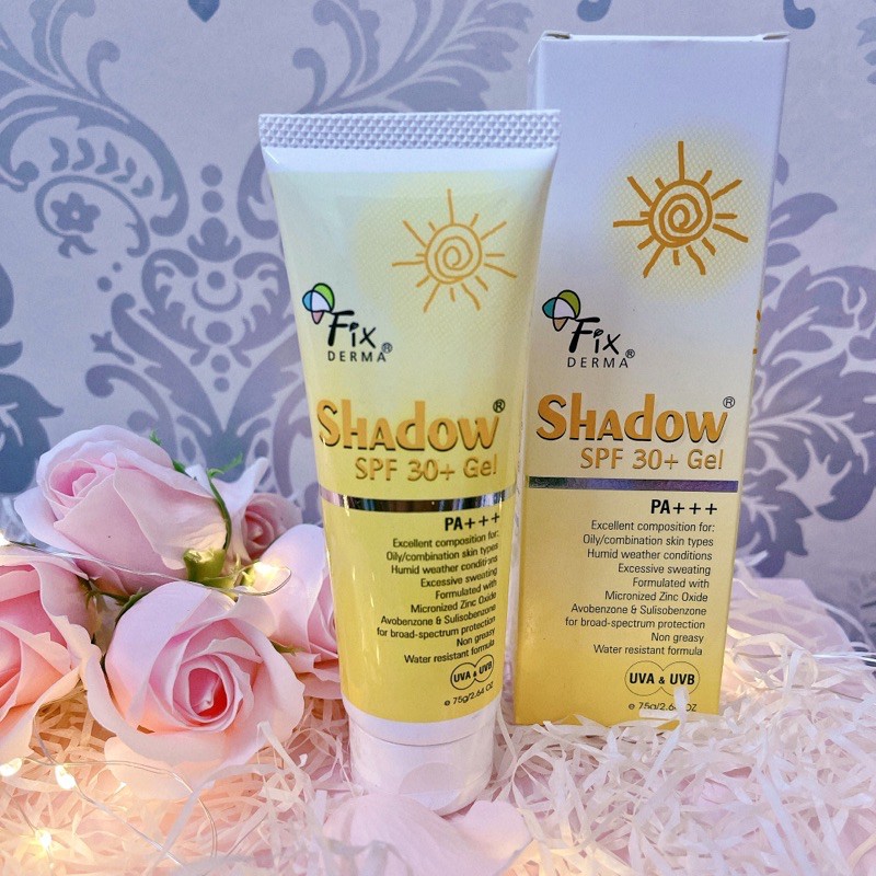 gel chống nắng Fixderma Shadow SPF 30