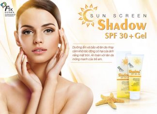 Review gel chống nắng Fixderma Shadow SPF 30