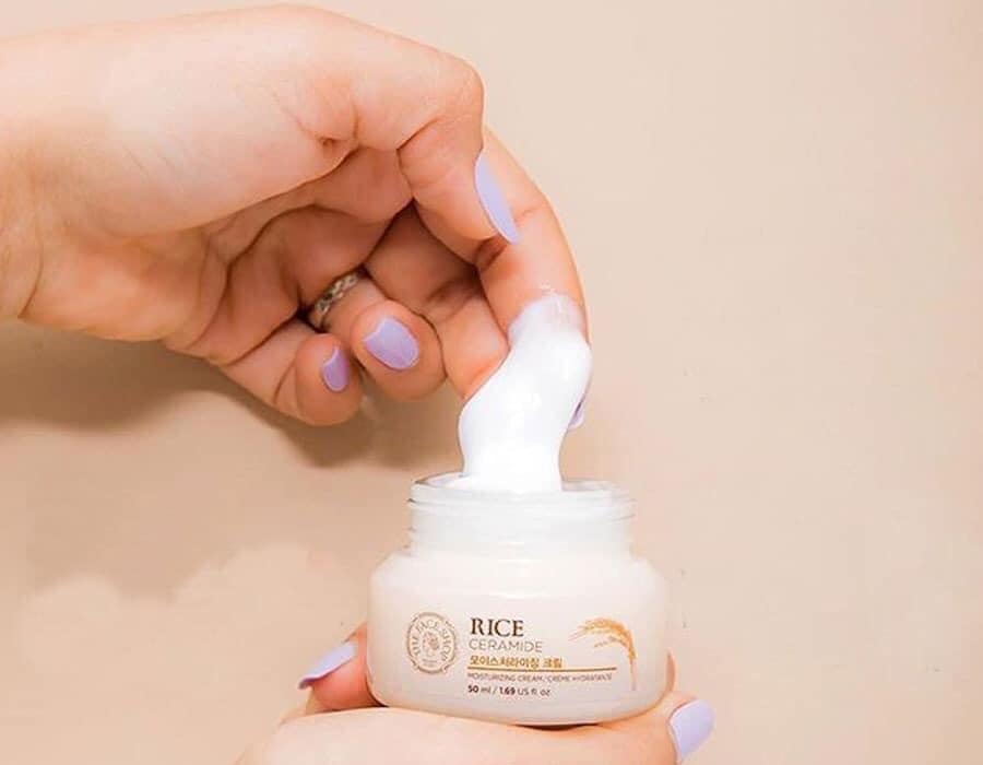 review The Face Shop Rice Ceramide Moisturizing Cream