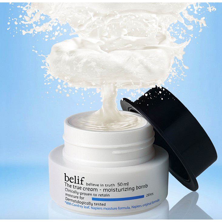 Belif The True Cream Moisturizing Bom for dry sensitive skin