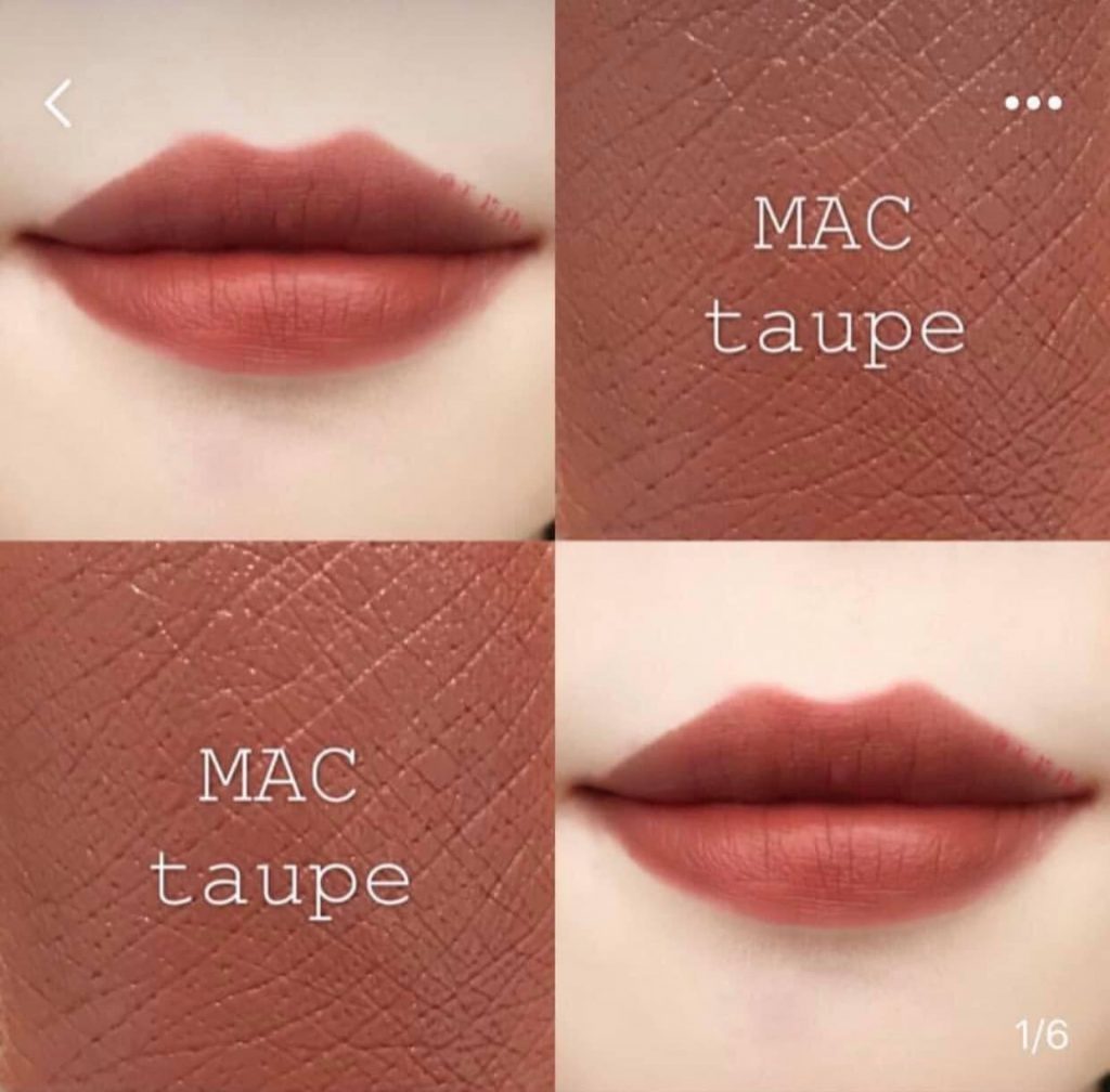 swatch MAC Taupe