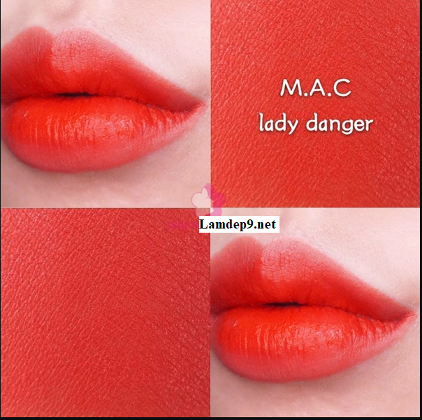 swatch MAC Lady Danger  