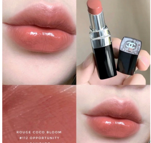 Swatch and review Chanel Rouge Coco Bloom Lip Colour