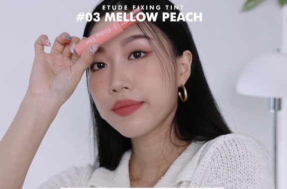  Etude Fixing màu 03 Mellow Peach 