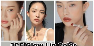 review son dưỡng bóng 3CE Glow Lip Color