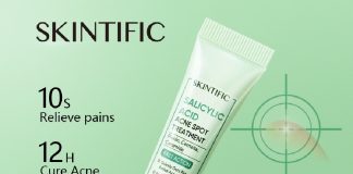 review chấm mụn Skintific Salicylic Acid Acne Spot Treatment