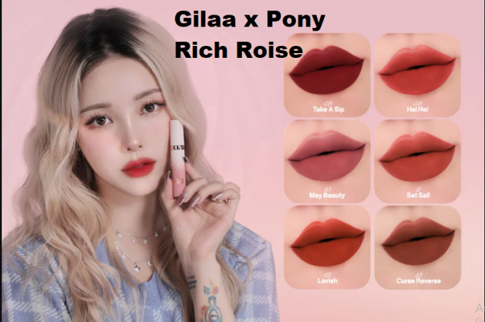 Review Gilaa Pony Long Wear Lip Cream Rich Roise
