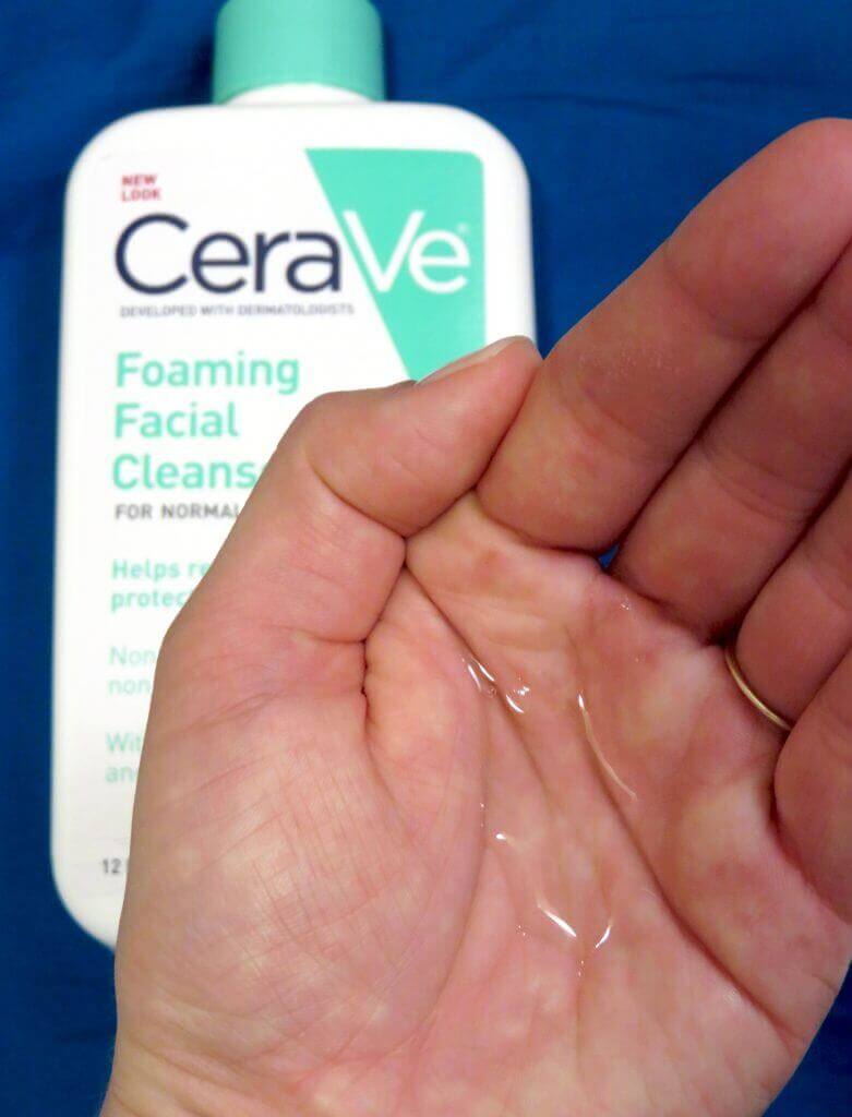 review sữa rửa mặt Cerave Foaming Facial Cleanser
