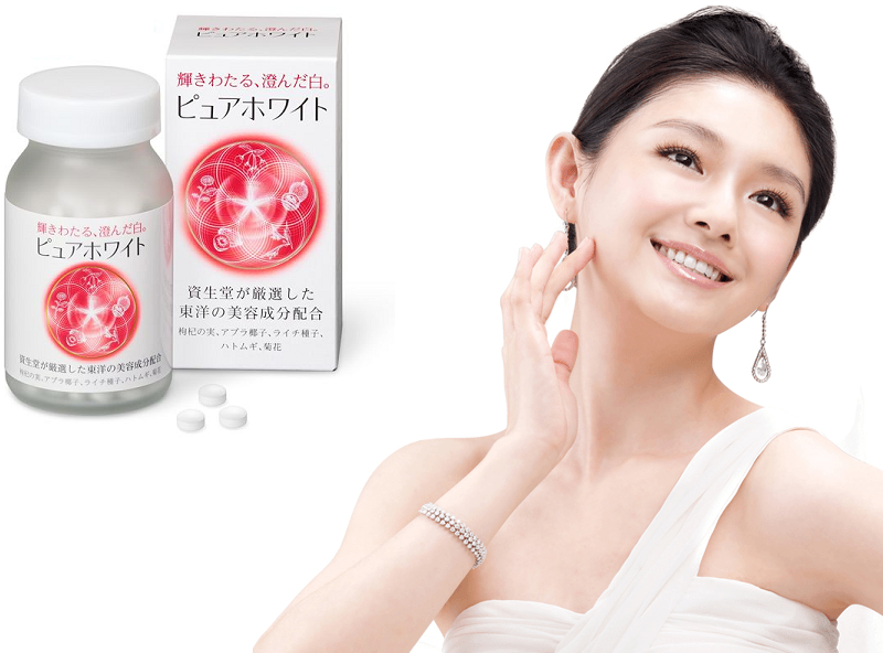 viên uống trắng da giảm nám Shiseido Pure White